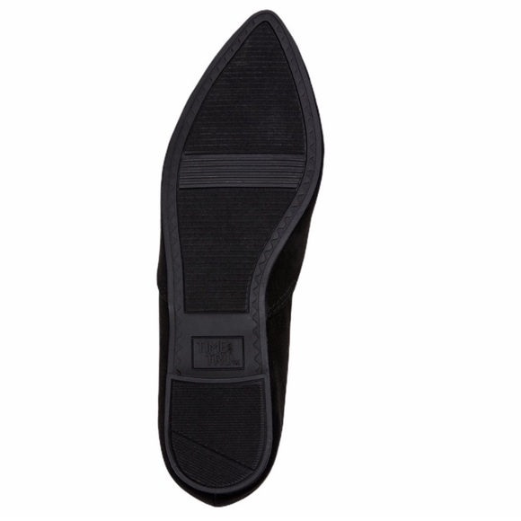 🌸2/$20 NWT Time and Tru Black D’Orsey Flats - Picture 7 of 16